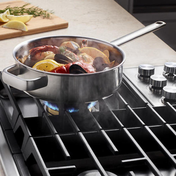 Jennair® 36” JX3™ Gas Downdraft Cooktop JGD3536GS