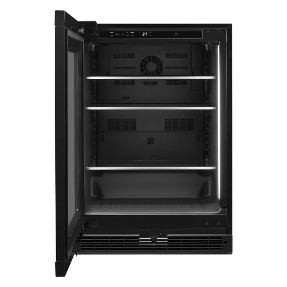 Jennair® Panel-Ready 24" Under Counter Glass Door Refrigerator, Left Swing JUGFL242HX