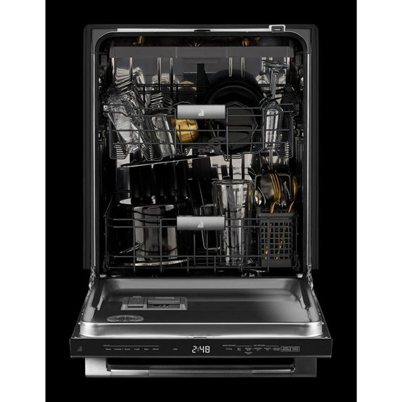 Jennair® RISE™ 24" Built-In Dishwasher with Precise Fit 3rd Rack for Cutlery with Plasma Coating, 39 dBA JDTS3924SL
