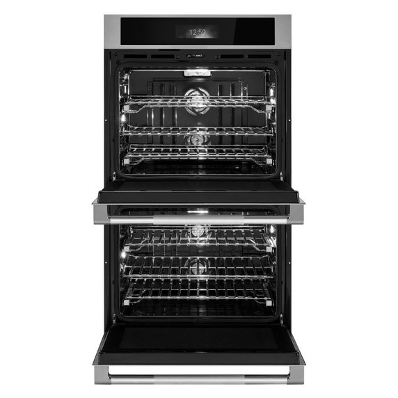Jennair® RISE™ 30" Double Wall Oven with V2™ Vertical Dual-Fan True Convection with Advanced Temperature Precision JOEDC730RL