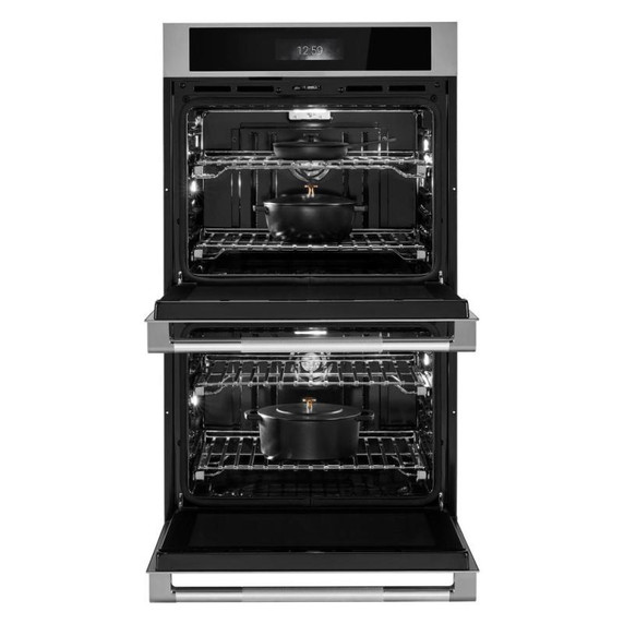 Jennair® RISE™ 30" Double Wall Oven with V2™ Vertical Dual-Fan True Convection with Advanced Temperature Precision JOEDC730RL