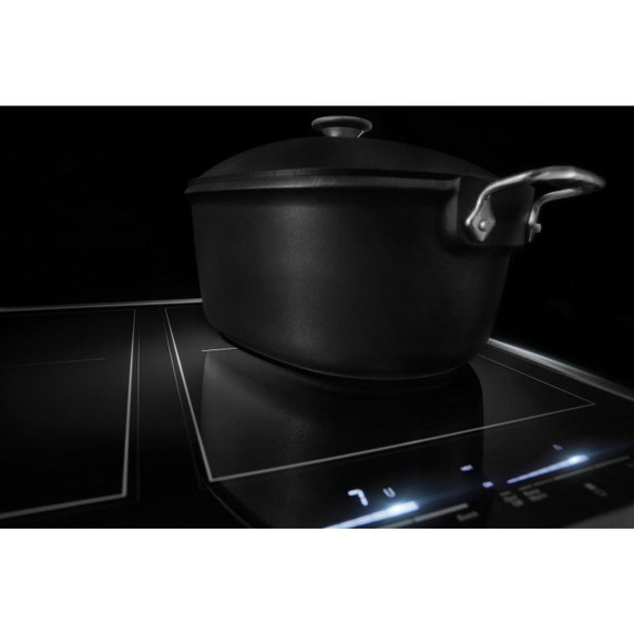 Jennair® 30" Lustre Stainless Induction Flex Cooktop JIC4730HS