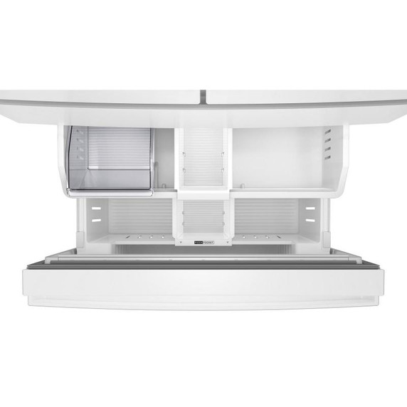 Whirlpool® 30 Cu. Ft. Family-Sized Capacity French door refrigerator with Flexible Tempearture Drawer WRMF3336SW Whirlpool® 30 Cu. Ft. Family-Sized Capacity French door refrigerator with Flexible Tempearture Drawer WRMF3336SW