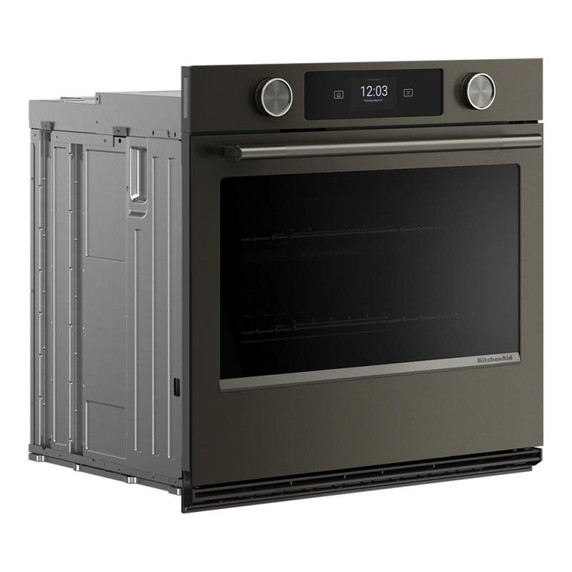 Kitchenaid® Smart Single Wall Oven with Assisted Cooking Modes KOES730SBE
