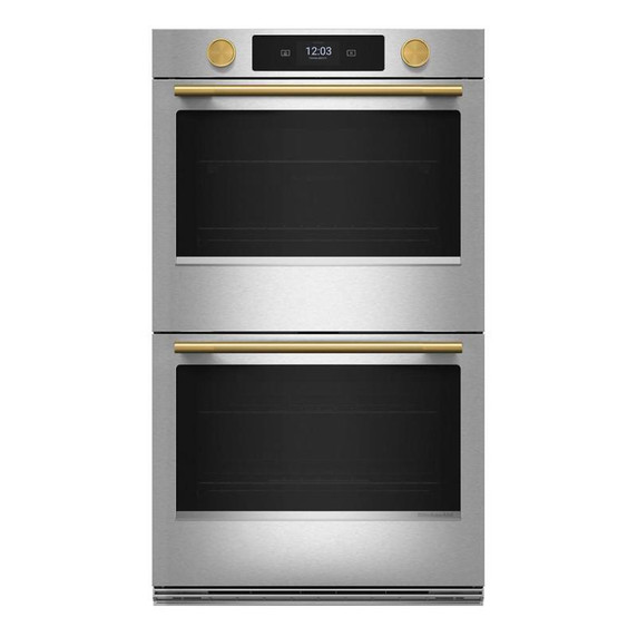 Kitchenaid® Smart Double Wall Oven with Assisted Cooking Modes KOED730SPS