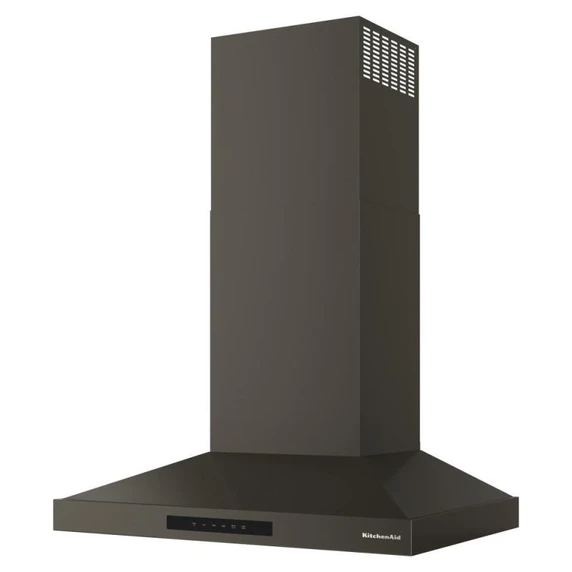 KitchenAid® 30-inch Wall-Mount, 4-Speed Canopy Hood KVWC730SBE
