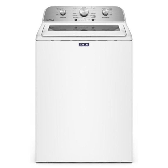 This 5.4 cu. tt. IEC capacity top load washer from Maytag delivers the stain-fighting power that’s built to handle tough loads. MTW5205TW