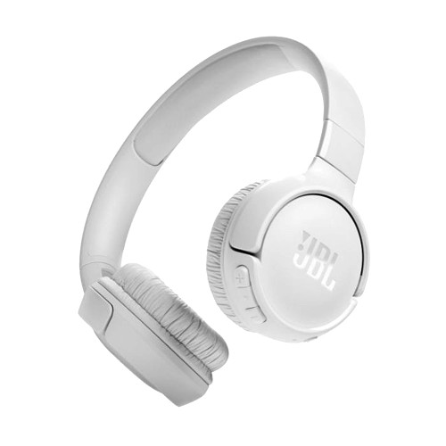 Casti audio wireless On-Ear JBL Tune 525BT White