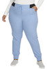 Clearance "The Jogger" Low Rise Pant in Enchanted Blue