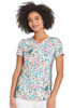 Clearance HeartSoul Floral Scrub Top 