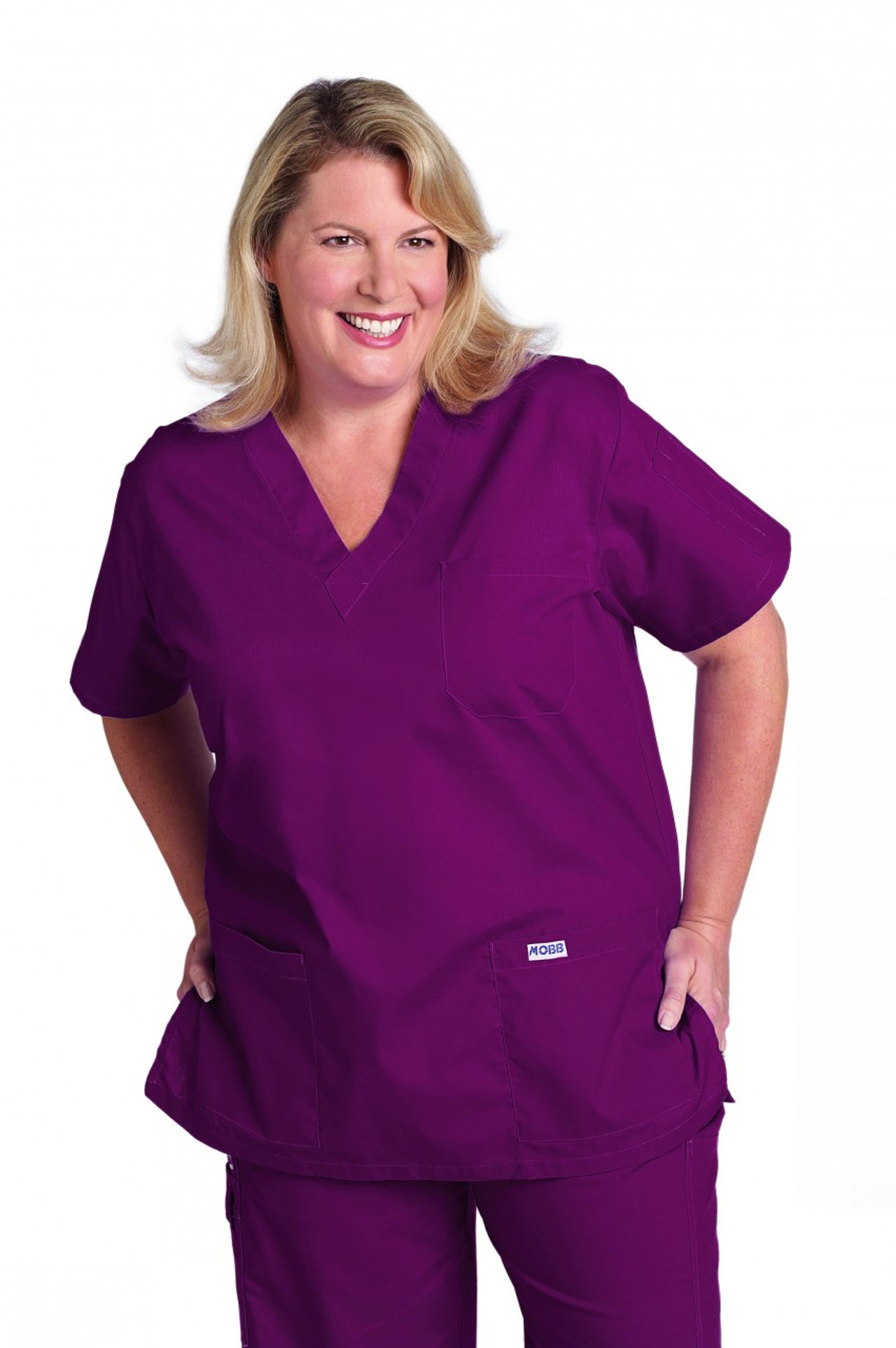 Nursing Scrubs 310t Unisex Top Mobb Scrubs