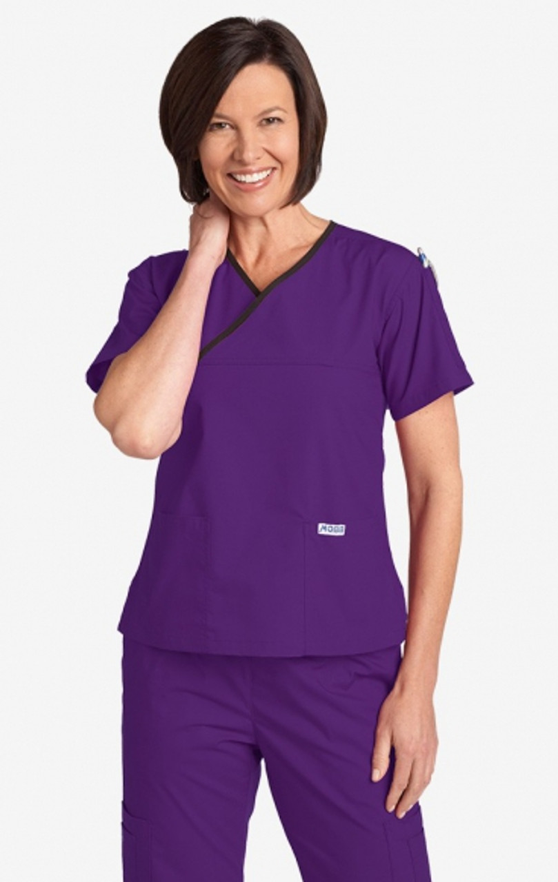 Cheap scrub tops plus on sale size