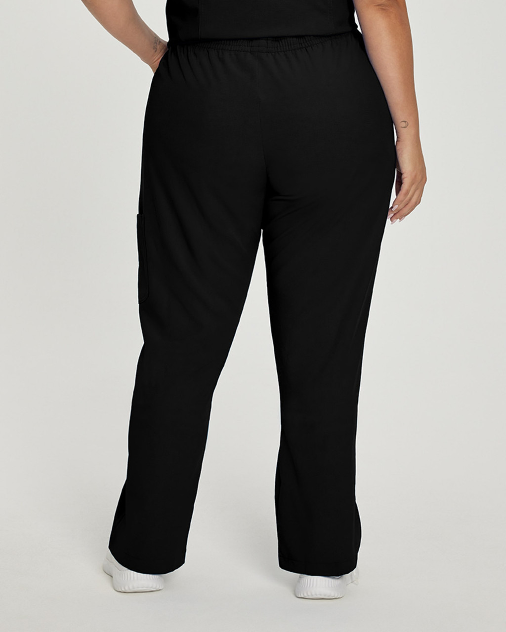 Tall White Cross Marvella Narrow Leg Pant In Black