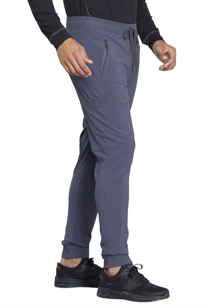 Cherokee Infinity Men's Drawstring Cargo Jogger Scrub Pants-CK004A