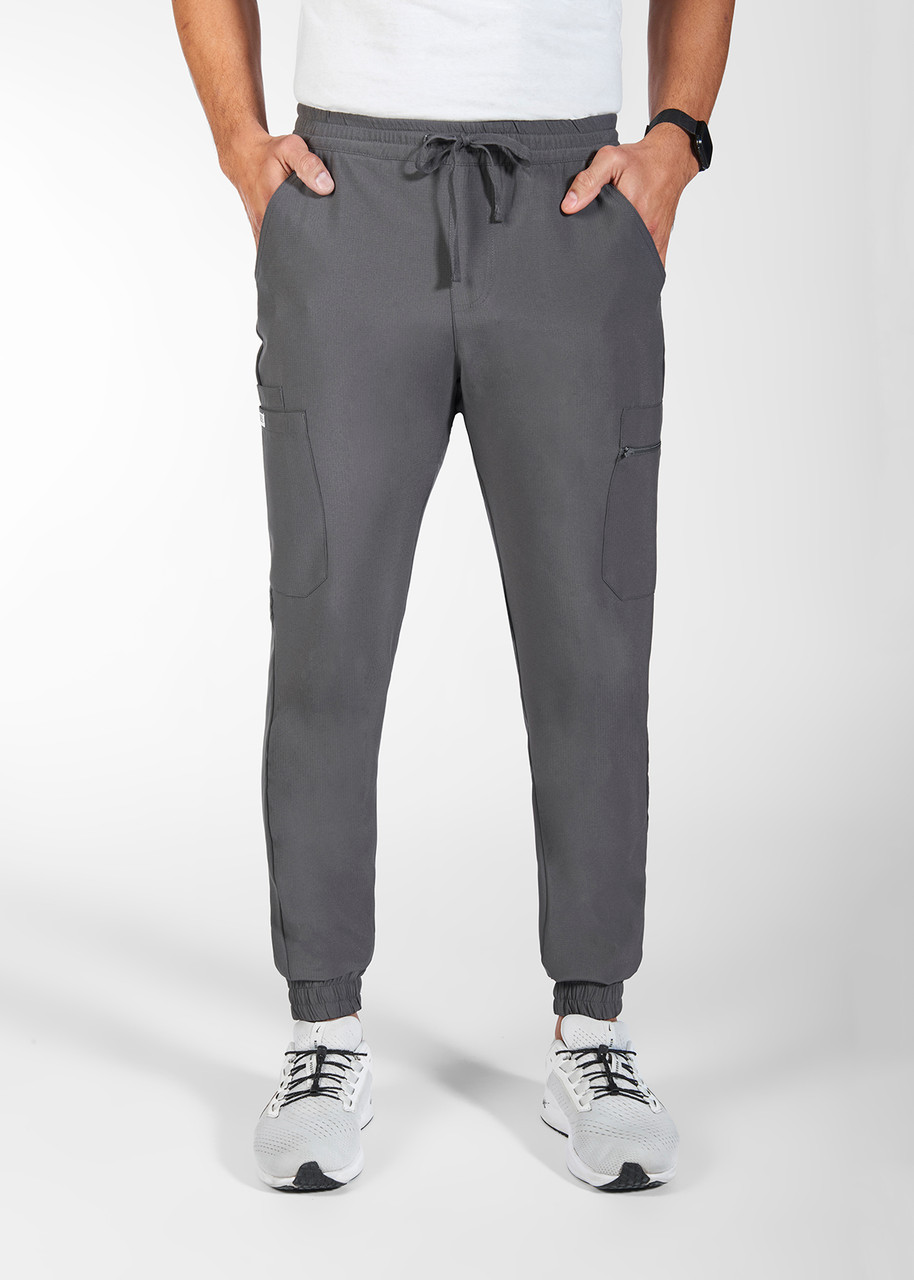 Men's Banded Bottom Jogger Scrub Pants