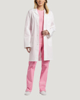 Clearance White Cross Long Unisex Lab Coat