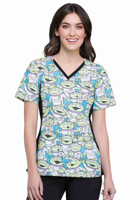 Clearance Tooniforms Printed Top - Alien 