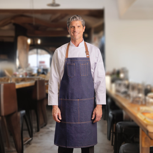 Contemporary Denim Chef Apron