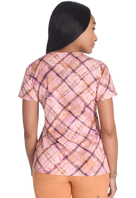  Clearance Dickies V-Neck Top Paint By Plaid 