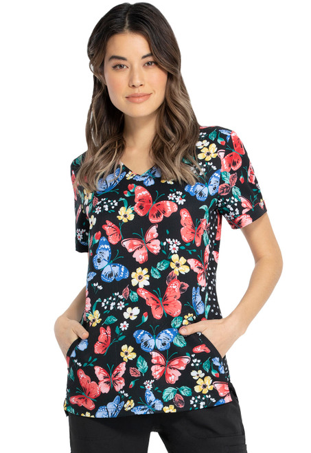 Let's Just Wing It - V-Neck Top