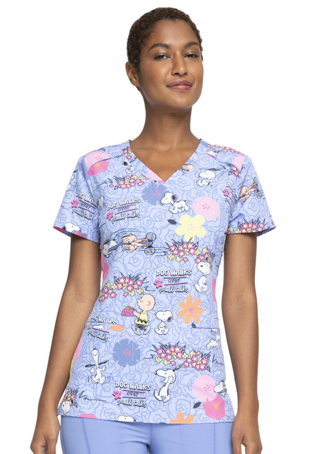 Snoopy Scrub Top