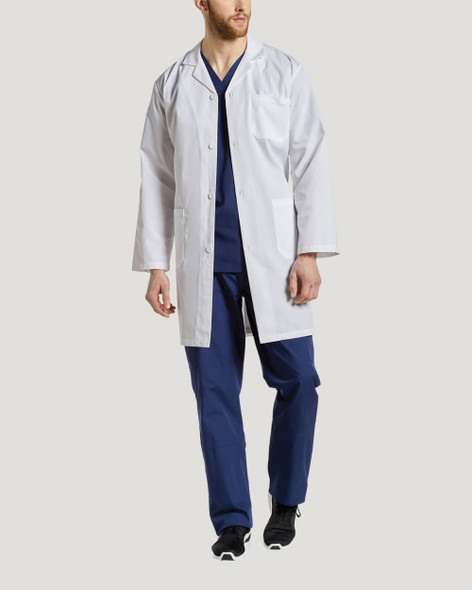 Clearance White Cross Long Unisex Lab Coat