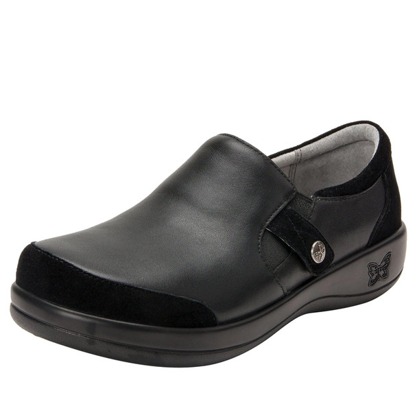 alegria black nursing shoes