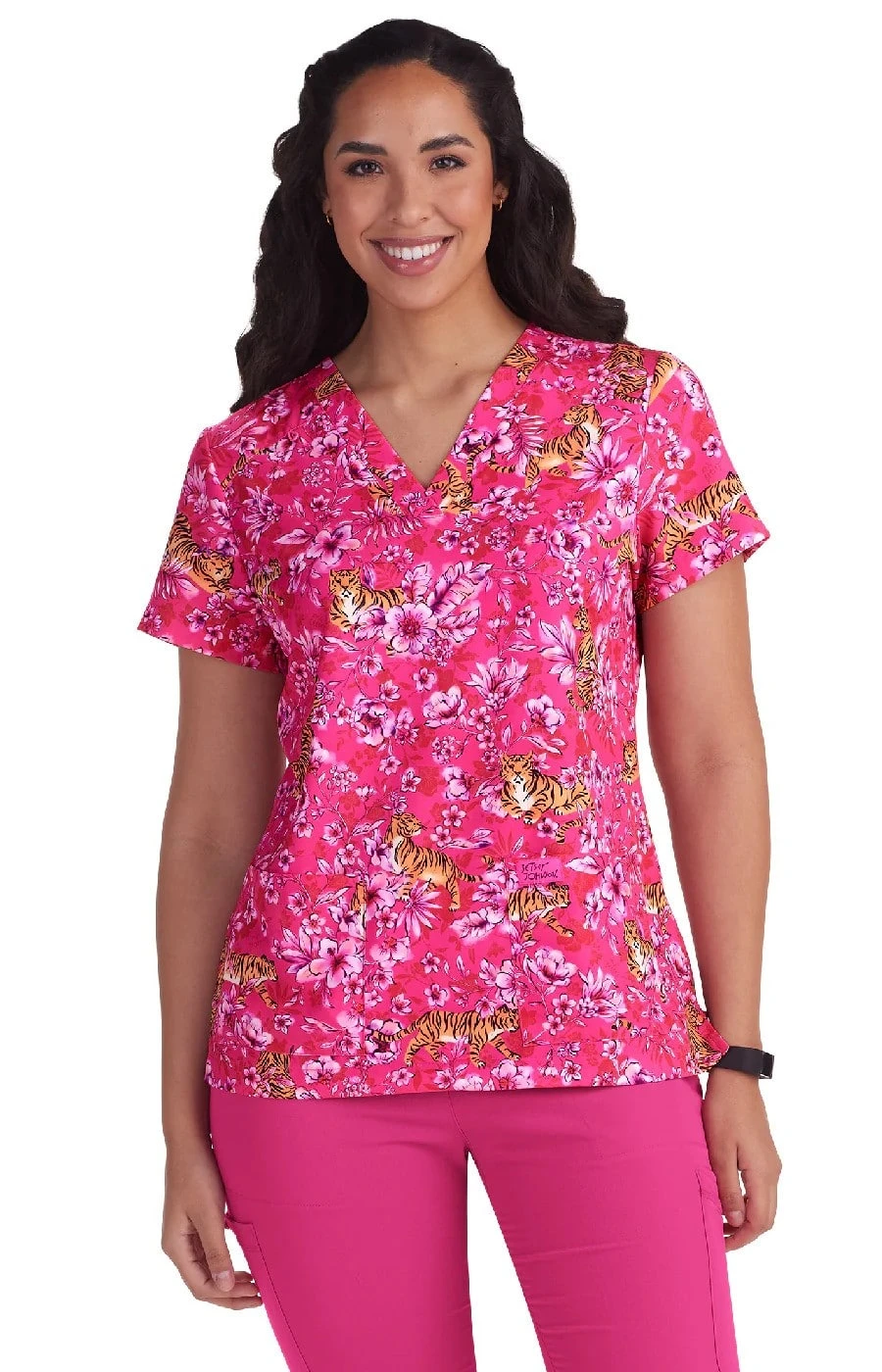 Clearance Koi Bell Top Tiger Babe - Scrub Depot