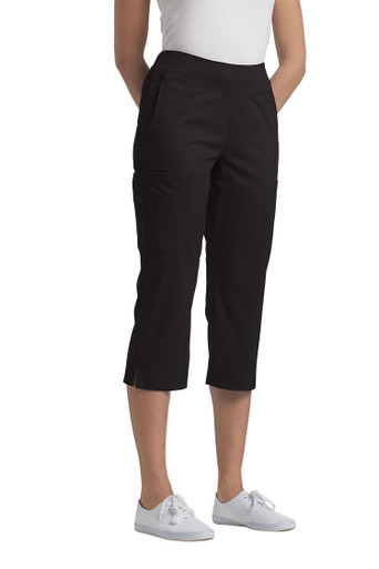 Black Women's Capri Pants 314P