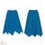 Turquoise - solid Hanky Hem Skirt