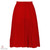 Red - solid Ronde Skirt