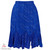 Royal Blue with Sequins Tango Skirt