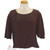 Brown - solid Blouses