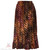 Mauve Brown Panne Swirl Skirts