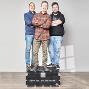 XL Rhino Indestructo Travel Trunk strong enough to hold hundreds of pounds