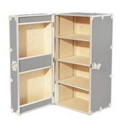 Rhino Dorm Wardrobe Trunk Open