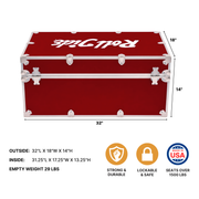 OFFICIALLY LICENSED ALABAMA CRIMSON TIDE TRUNK  - BAck