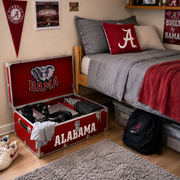 OFFICIALLY LICENSED ALABAMA CRIMSON TIDE TRUNK LIFESTYLE DORM ROOM/BEDROOM