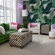 Rhino Mackenzie Inspired End Table & Coffee Table Trunk With Feet  Lifestyle Living Room