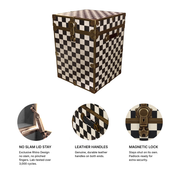 Rhino Mackenzie Inspired End Table Trunk  - Features