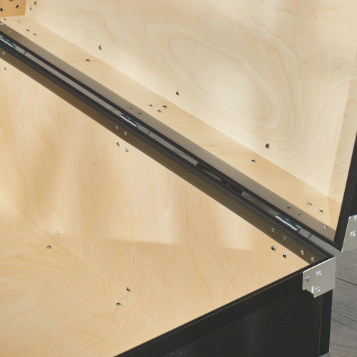 XL Rhino Indestructo Travel Trunk interior view