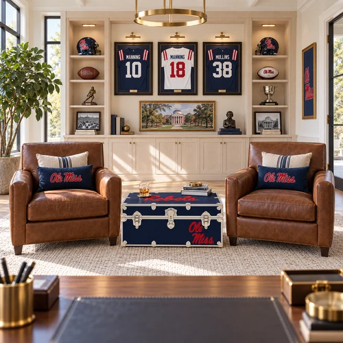 Officially licensed Ole Miss trunk - Alumni Office