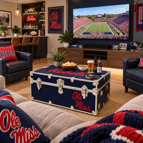 Officially licensed Ole Miss trunk - Fan Cave