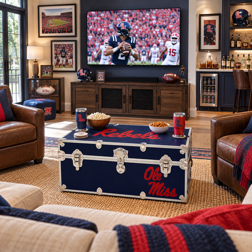 Officially licensed Ole Miss trunk - Fan Cave