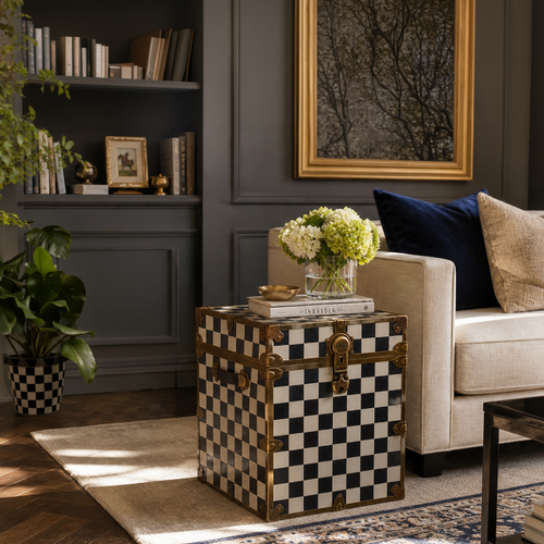Rhino Mackenzie Inspired End Table Trunk - Lifestyle Living Room
