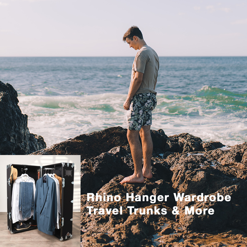 Rhino Dance Star Wardrobe Travel Trunk