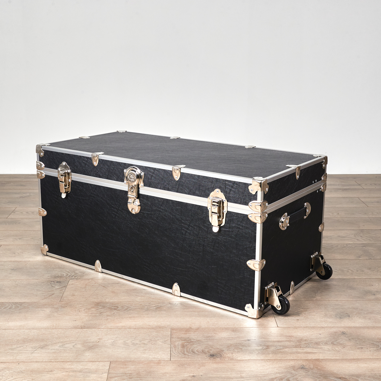 Leather Trunk, Quality Full Grain Steamer Luggage
