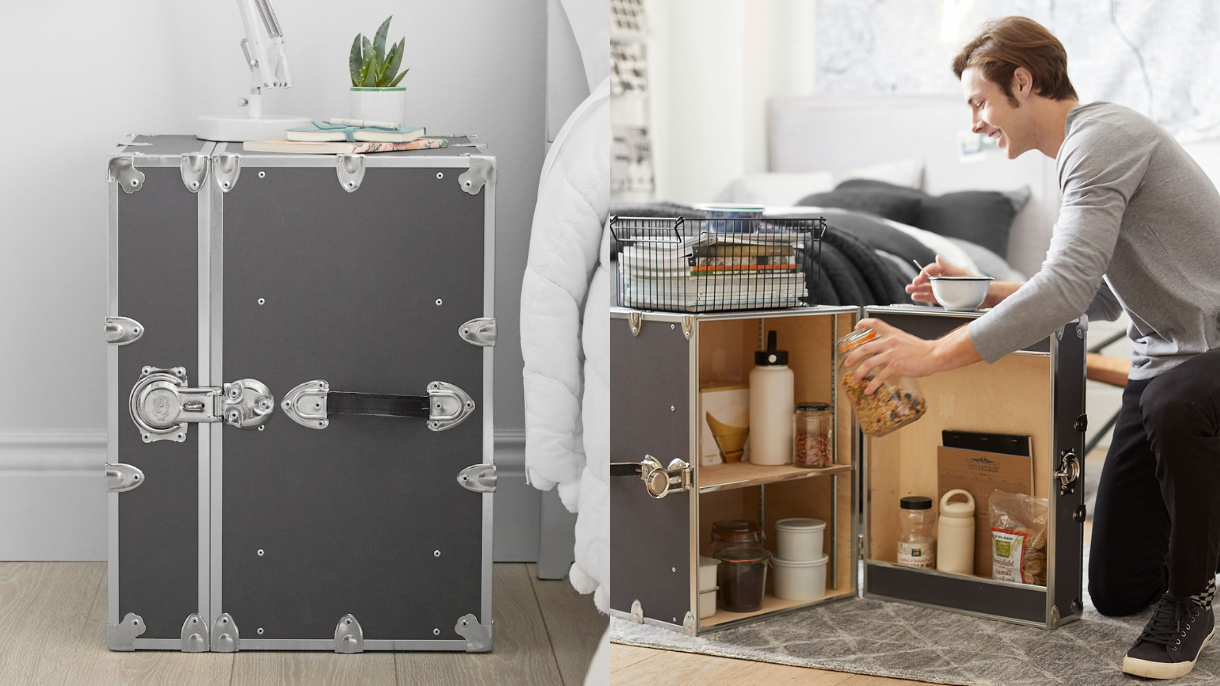 Why Your College Dorm Room Needs a Bedside Trunk Why Your College Dorm Room Needs a Bedside Trunk