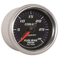 Auto Meter Cobalt Series - Fuel Rail Pressure Gauge - Electric, Digital Stepper Motor Movement - Incl Mounting Hardware 2230 6186