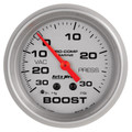 Auto Meter Marine Silver Ultra-Lite Series - Vacuum/Boost Gauge - Mechanical Movement - Incl Bulb & Socket 3220 - Incl Light Covers Red 3214 & Green 3215 - Incl Mounting Hardware 2226 200775-33 Auto Meter Marine Silver Ultra-Lite Series - Vacuum/Boost Gauge - Mechanical Movement - Incl Bulb & Socket 3220 - Incl Light Covers Red 3214 & Green 3215 - Incl Mounting Hardware 2226 200775-33